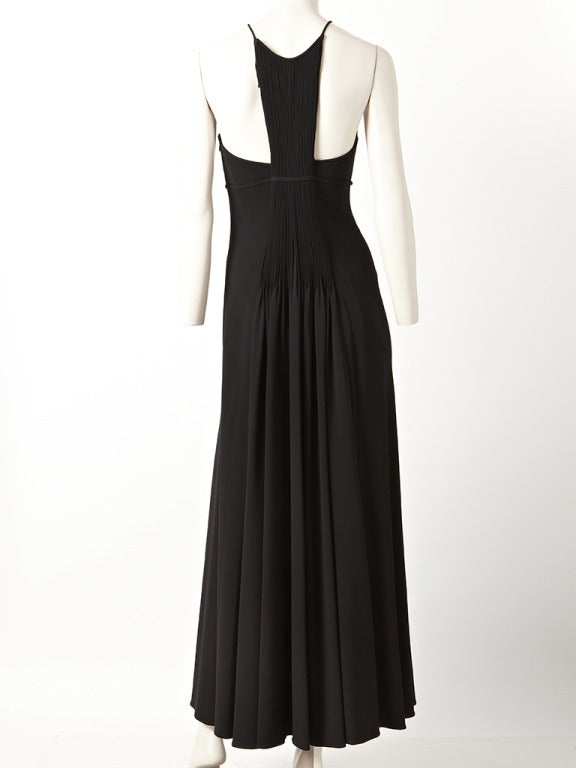 Chado Ralph Rucci Jersey Gown In Excellent Condition In New York, NY