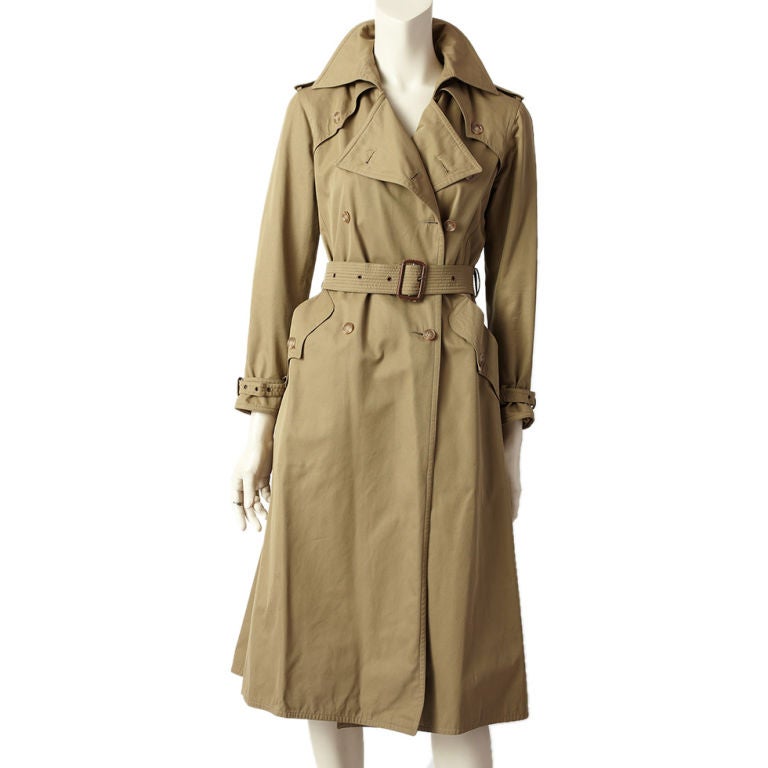 YSL Khaki 70's Trench