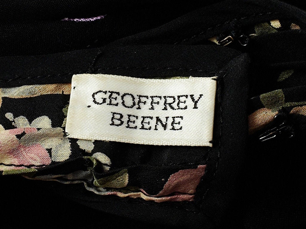 Geoffrey Beene Halter Neck Gown 1