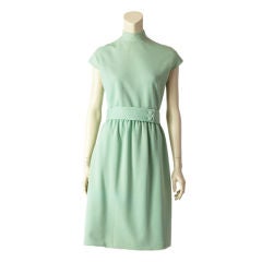 Vintage Norrell - Tassell Aqua Day dress