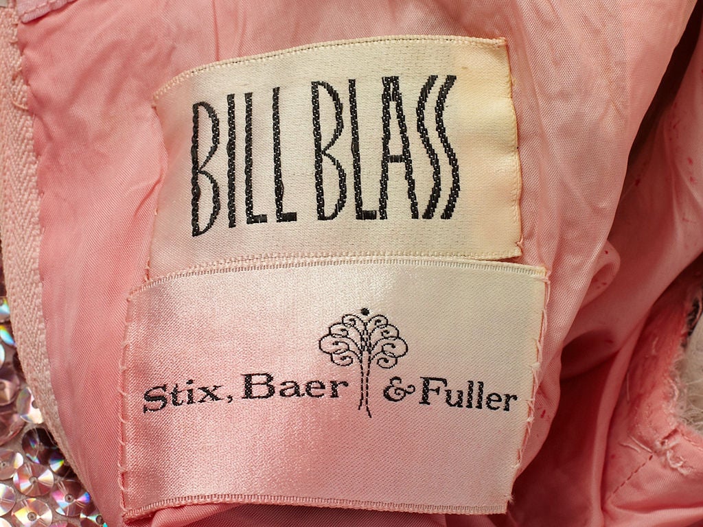 Bill Blass Sequined T Shirt Dress 1