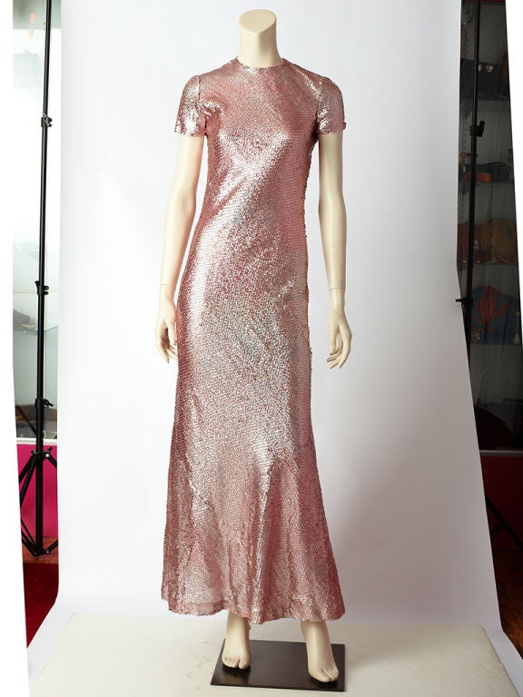 Bill Blass Sequined T Shirt Dress 2