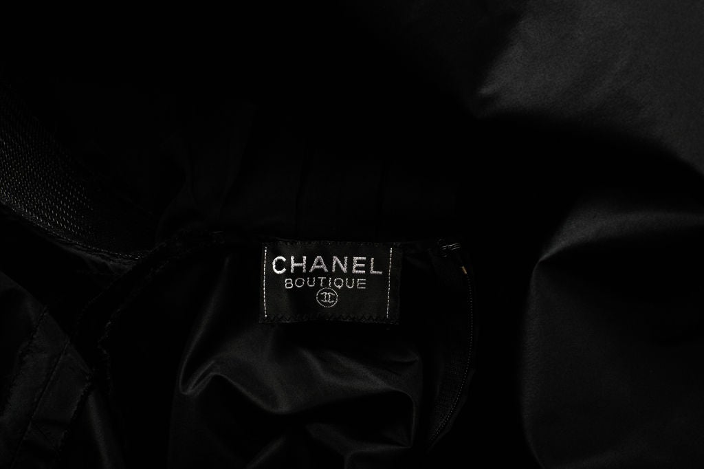 Chanel Taffeta Evening Gown 1
