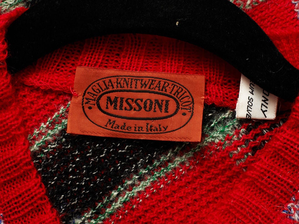 Missoni Plaid Sweater Ensemble 1