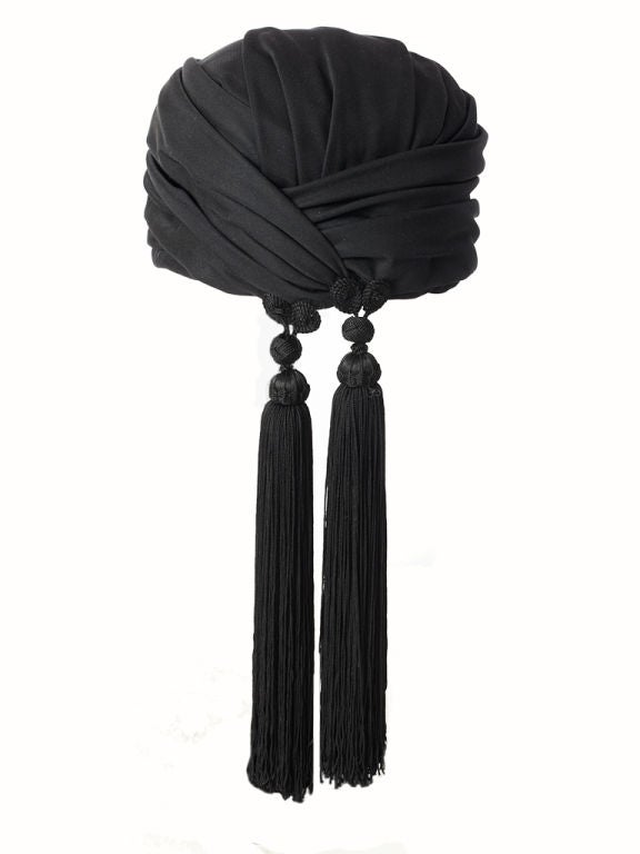 Dior Turban With Tassels