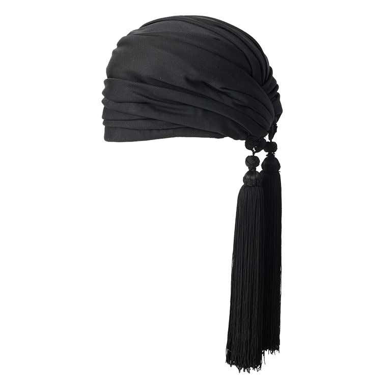 Dior Turban With Tassels at 1stDibs | christian dior turban, yeat dior ...