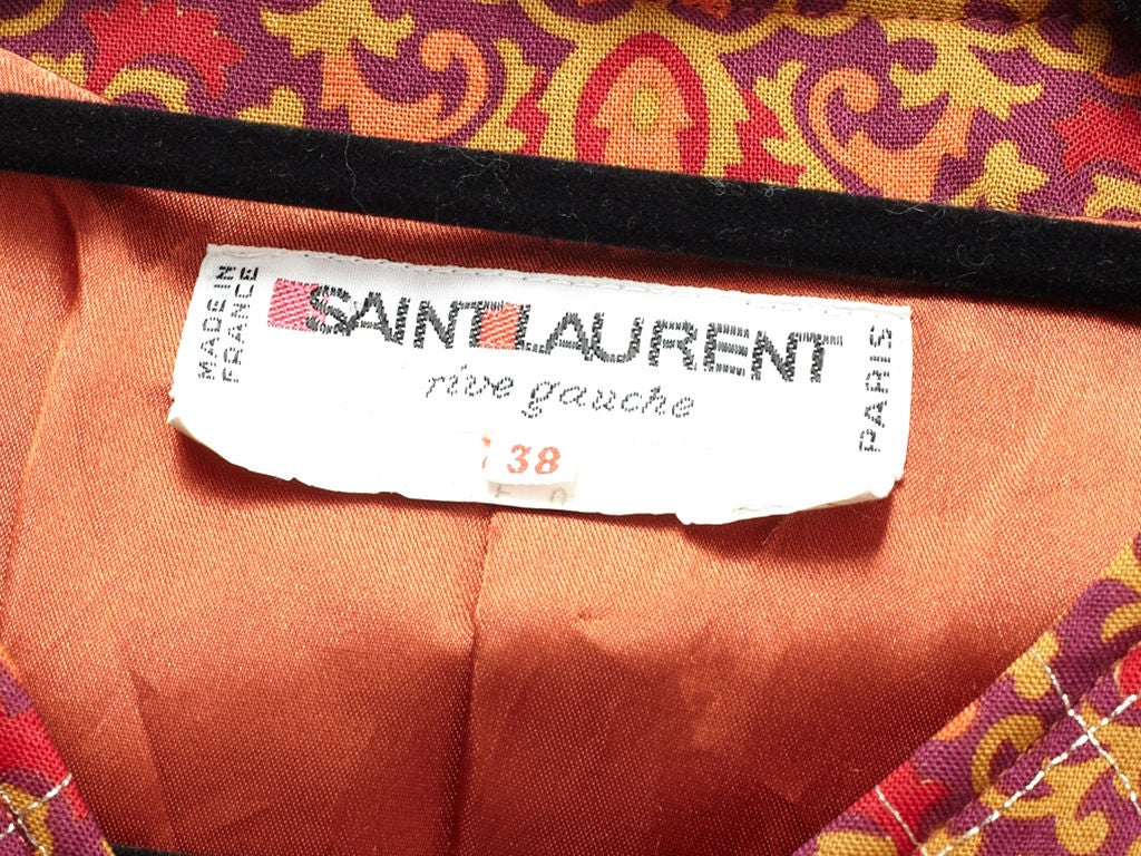 Yves St. Laurent Quilted Jacket 1