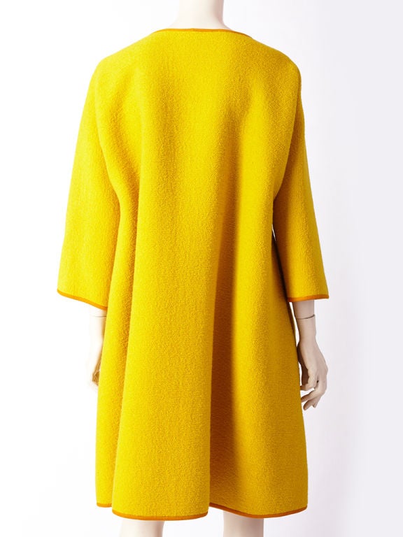 Women's Bonnie Cashin Wool Boucle Coat