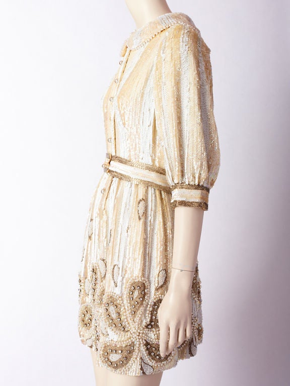 Burke - Amey Beaded Mini Dress