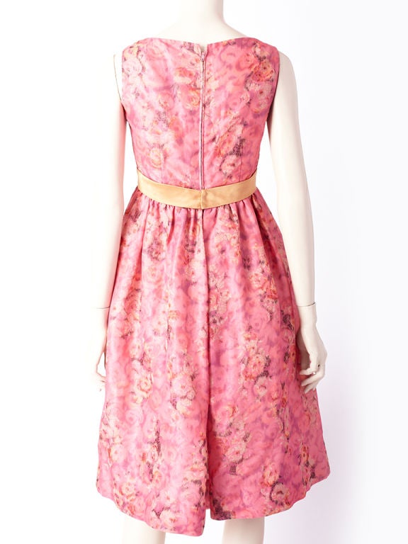 Women's Miss Bergdorf Floral Print Dress