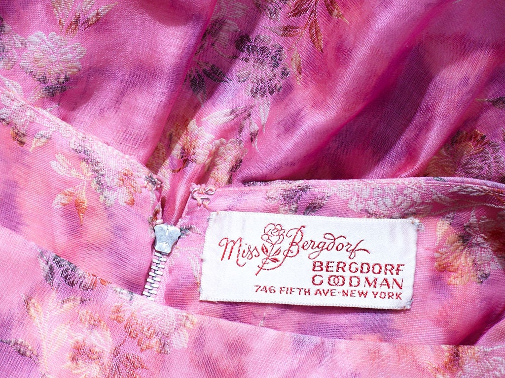 Miss Bergdorf Floral Print Dress 1