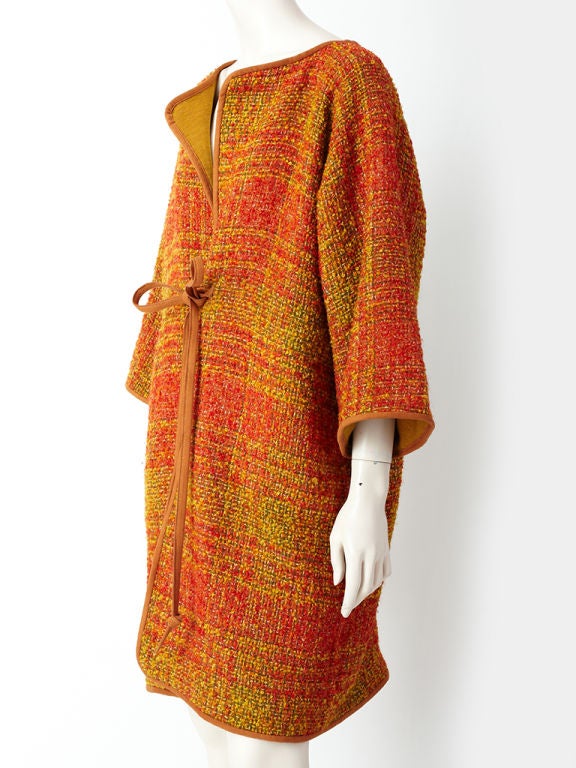 Bonnie Cashin Tweed Coat at 1stDibs
