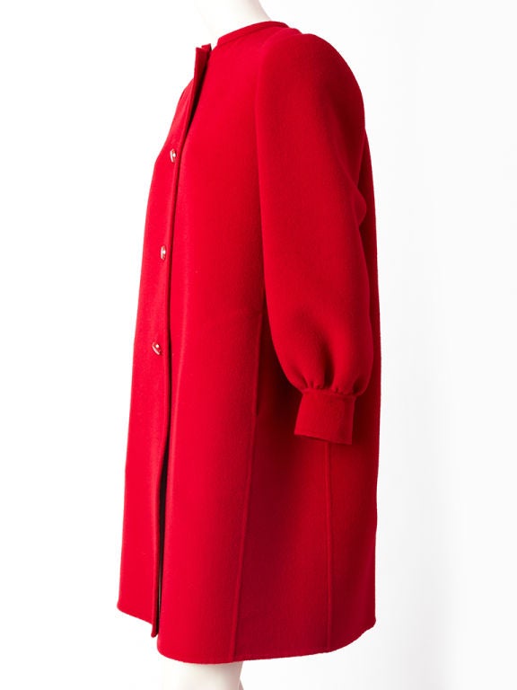 Andre Laug  Double Face Wool Coat