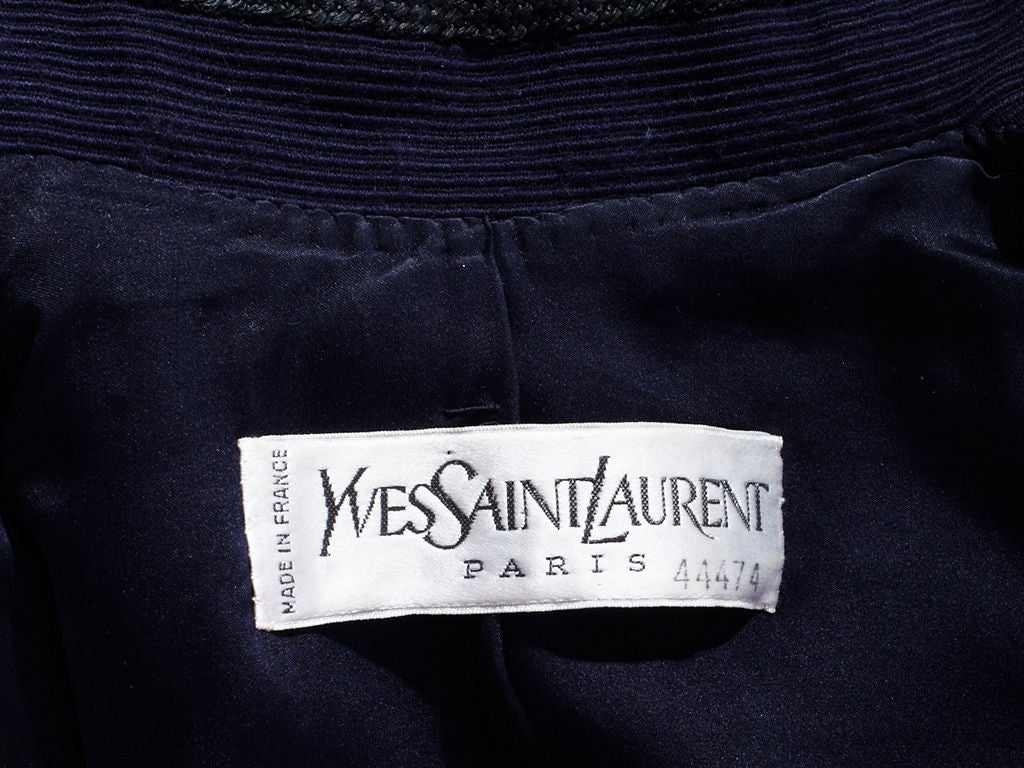 Yves St. Laurent Couture Ensemble at 1stdibs