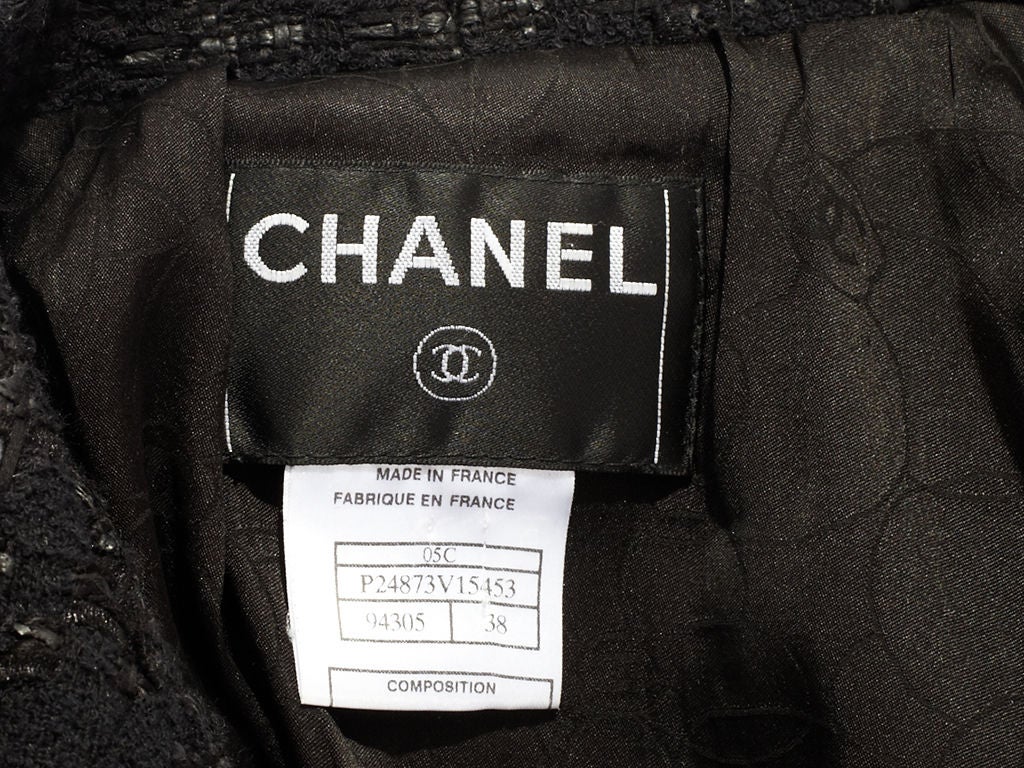 Chanel Tweed and Fringed Jacket 1