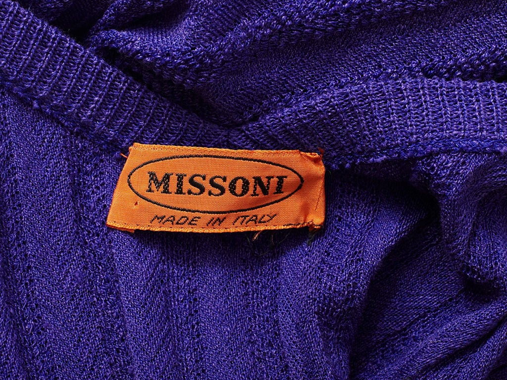 Missoni Ribbed Knit Tank Dress 1