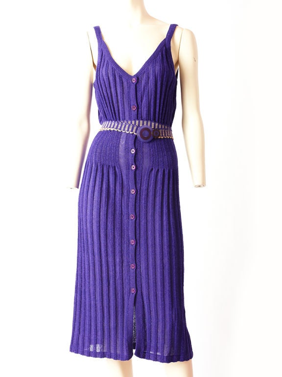 Missoni Ribbed Knit Tank Dress 2