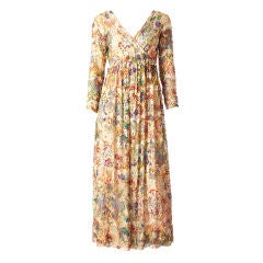 Malcolm Starr Jeweled Evening Dress