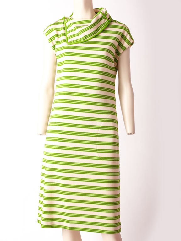 Bonnie Cashin Striped Dress 1