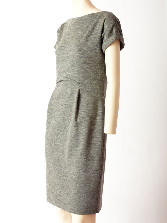 Geoffrey Beene Wool Jersey Day Dress