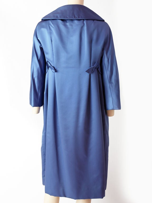 Women's Ben Zuckerman Duchess Satin Evening Coat