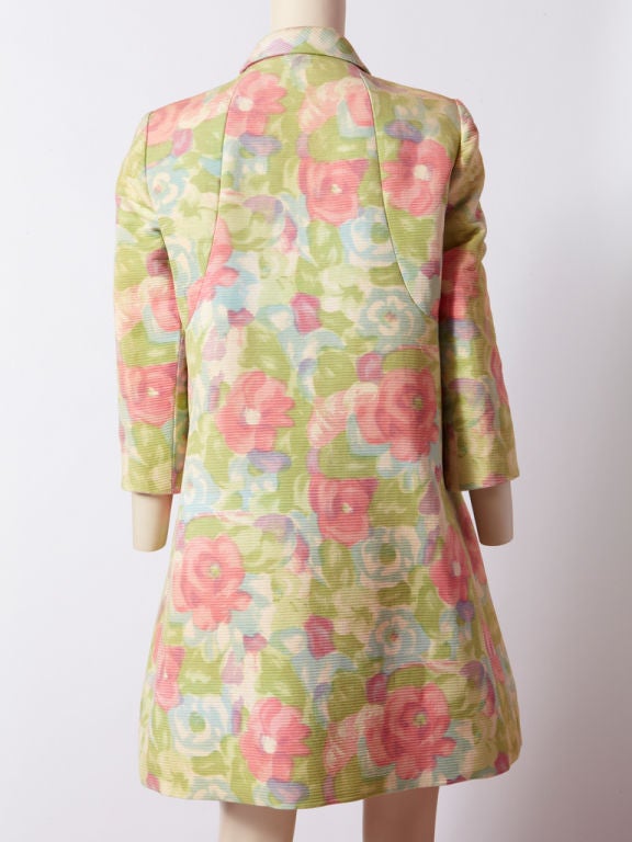 Women's Ben Zuckerman Floral Print Coat