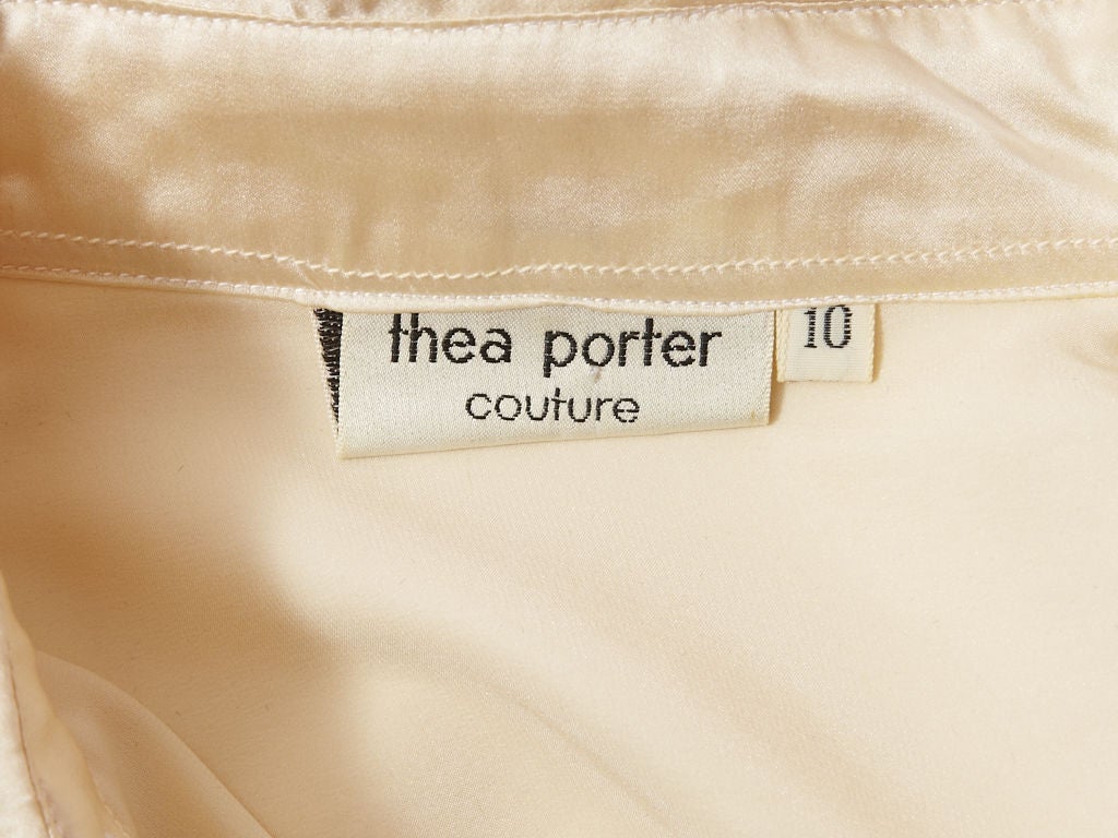Thea Porter Blouse With Smocking Detail 1