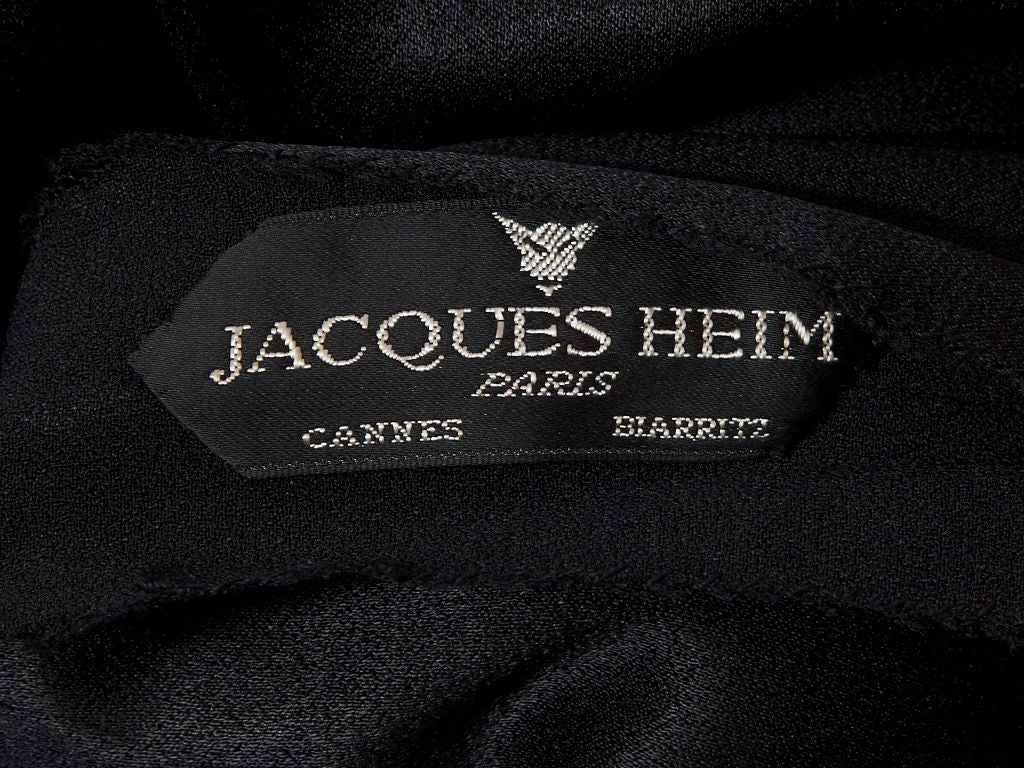 Jacques Heim Silk Organza Cocktail Dress 1