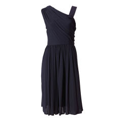 Yves St. Laurent Jersey Grecian Style Dress