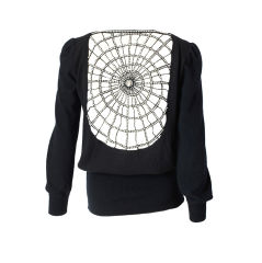 Vintage Valentino Spider Web Sweater