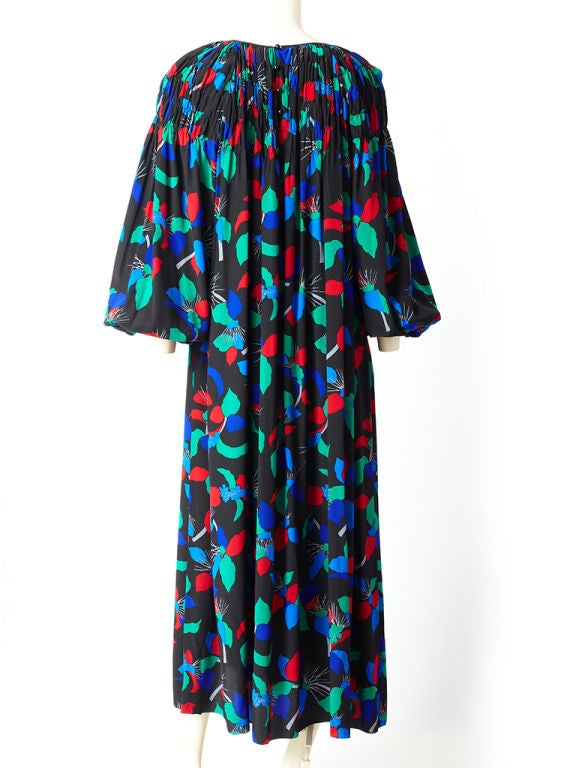 Chloe Graphic Print Maxi Dress 1