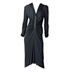 Vintage Zandra Rhodes Hooded Dress