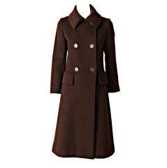 Hermes Double Breasted Coat