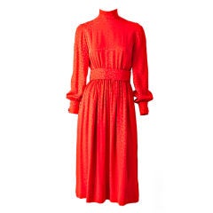 Vintage Norell Silk Day Dress