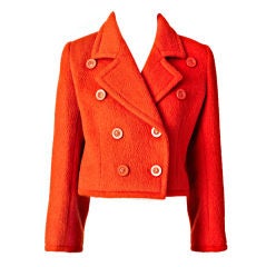 Givenchy Tangerine Cropped jacket