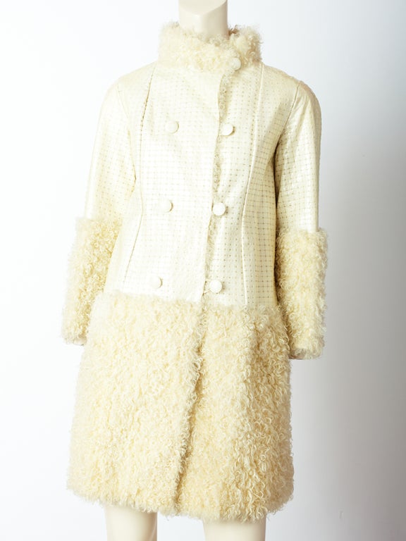 Ivory 60's Coat