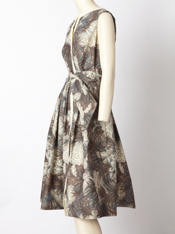 Women's Boussac Print 60's Day Dress