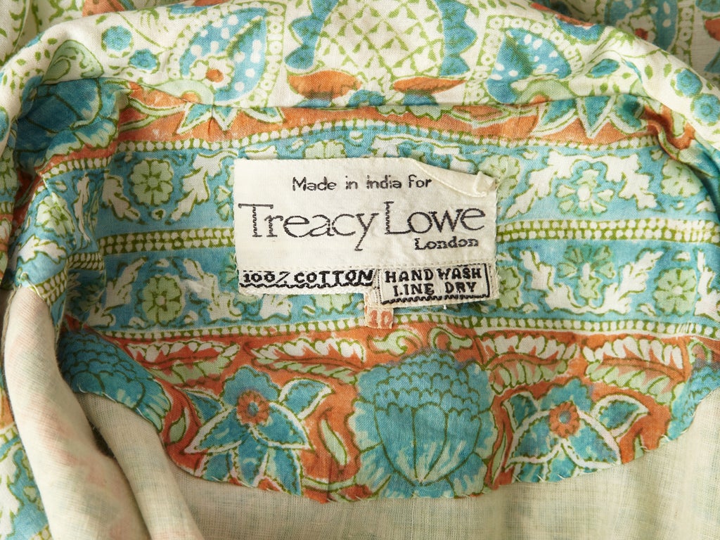 Treacy Lowe Printed Maxi Shirtdress 2
