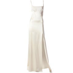 Ralph Rucci Hammered Satin Gown