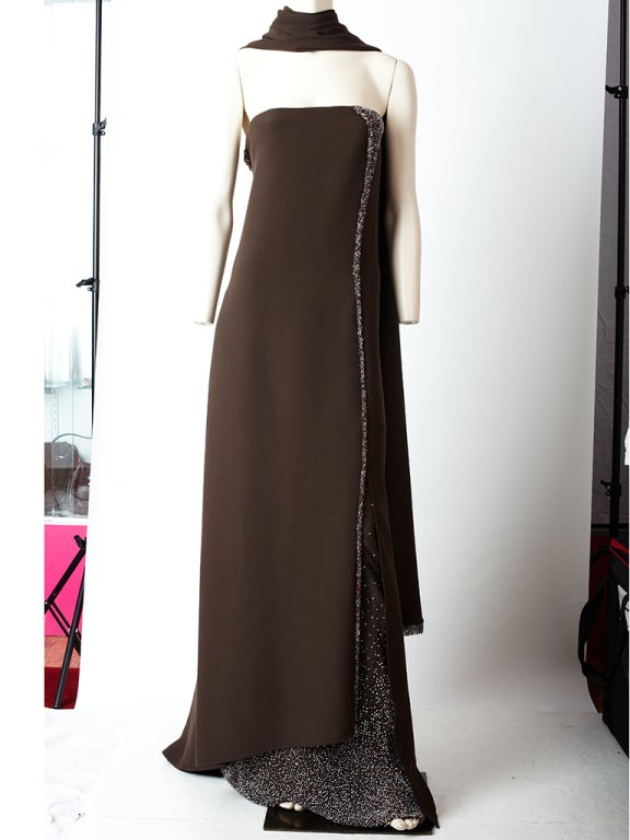 Ralph Rucci Sari Gown