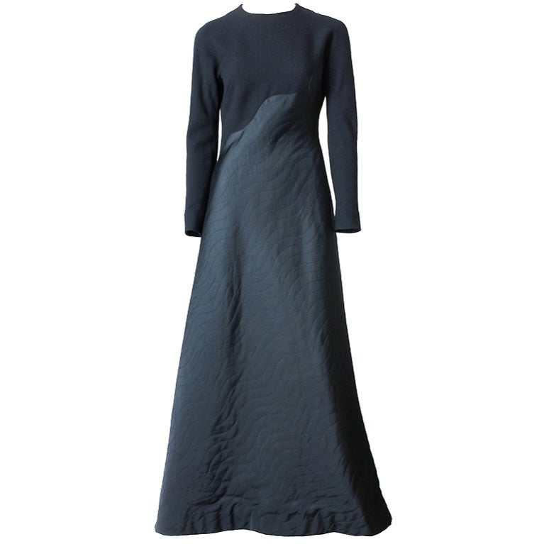 Pauline Trigere Gown at 1stDibs