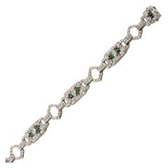 Stunning Art Deco Diamond Bracelet
