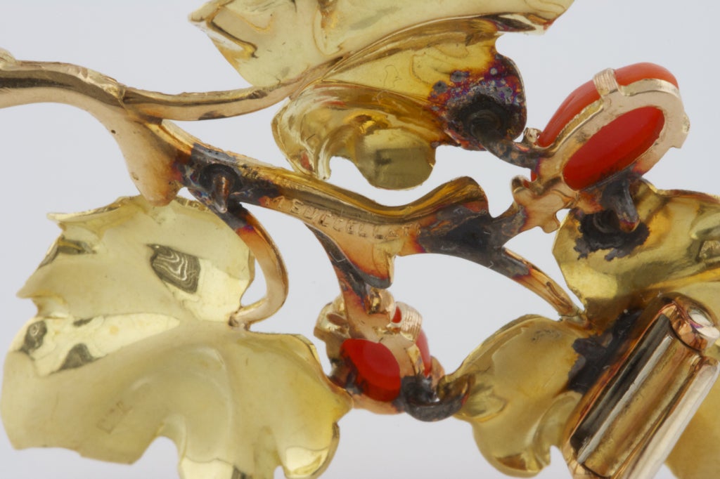 Broche Hoja Mario Buccellati 2