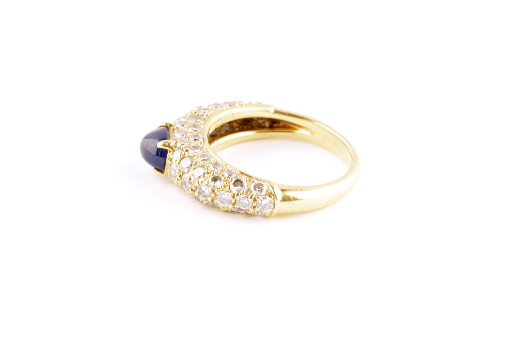 Women's Cartier Sapphire Diamond Ring