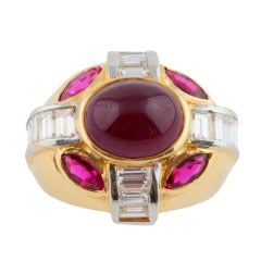 Ruby and Diamond Ring