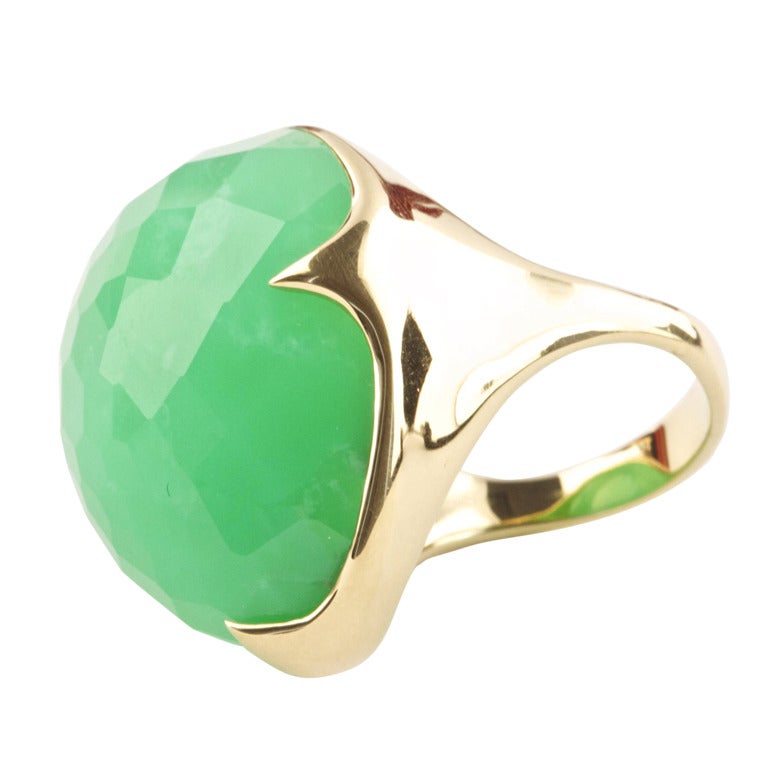 Ippolita Chrysophrase Ring at 1stdibs