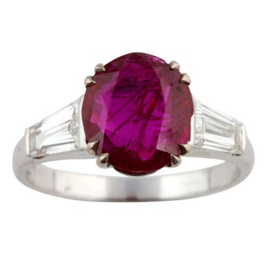 Burmese Ruby Ring