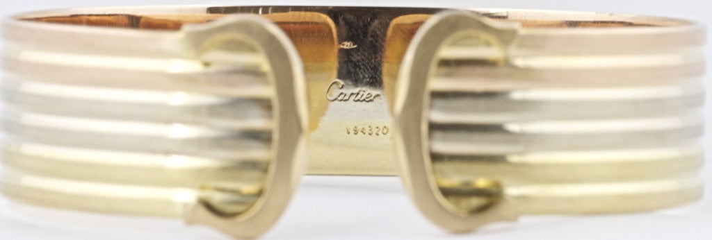 Cartier Tricolor Gold Bracelet