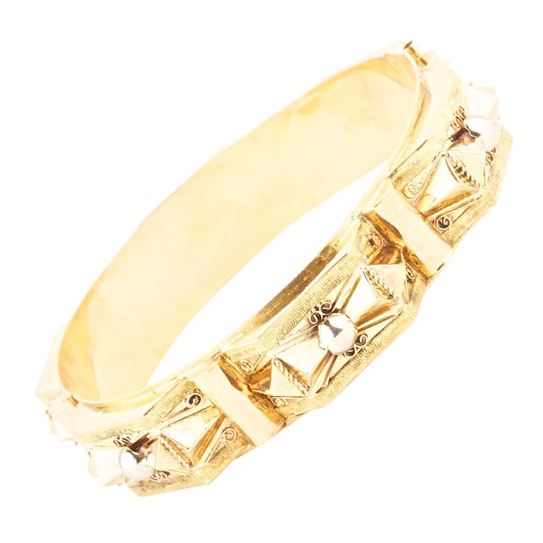 French Bangle Bracelet