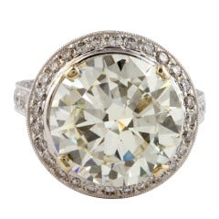 10.78 Karat Diamantring